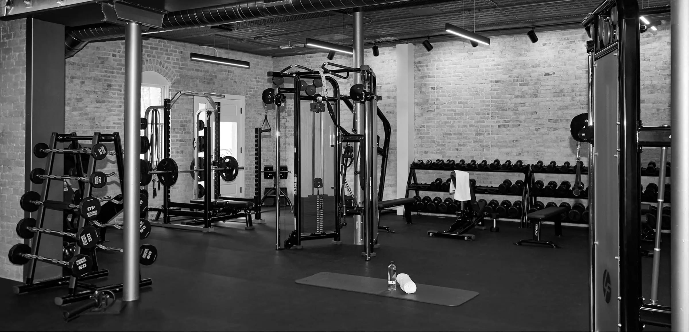 The Studio training floor at Sens Commons