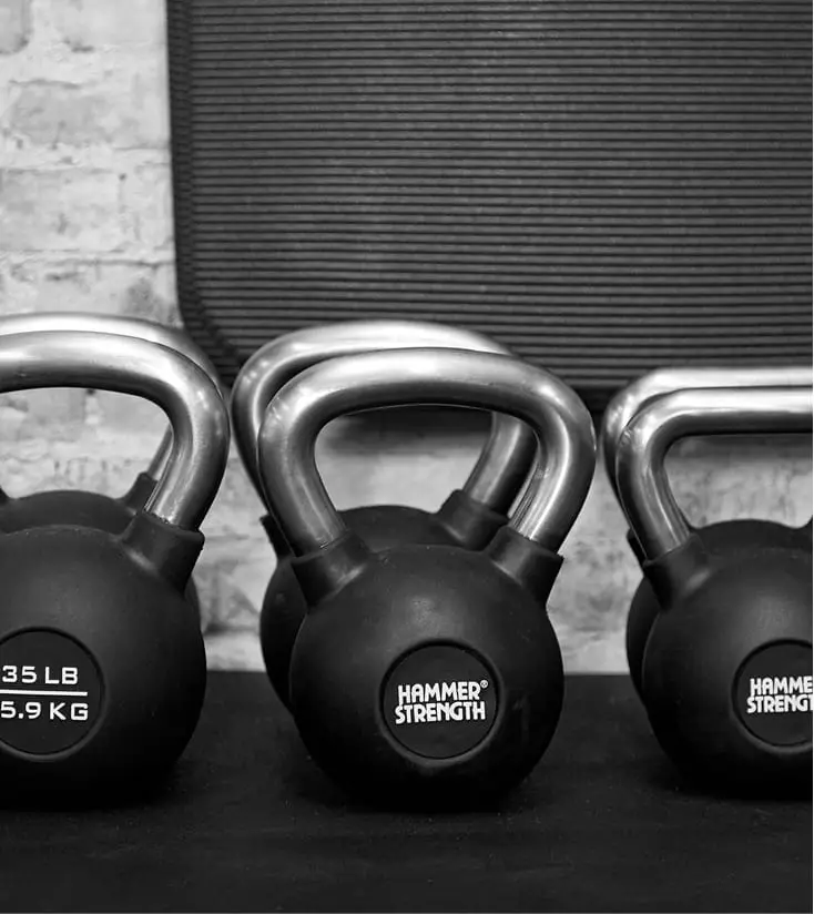 Kettlebells at The Studio